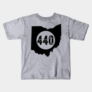 440 area code Cleveland Ohio Kids T-Shirt